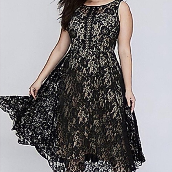 Lane Bryant Dresses & Skirts - Lane Bryant NWT black lace dress